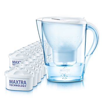 BRITA value pack Marella White  2,4 l + 12 cartridges 