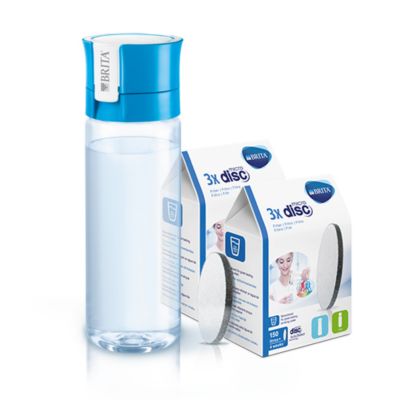 BRITA fill&go Vital waterfilterfles blue 0,6 l incl. 7 MicroDiscs