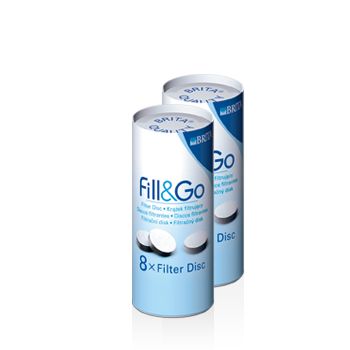 BRITA Fill&Go Disques filtrants 16 pièces