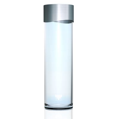BRITA fill&serve Glaskaraffe stahlfarben 0,5 l